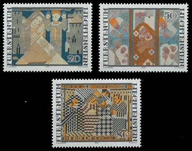 Liechtenstein 1979 Nr 738-740 postfrisch SB160AA