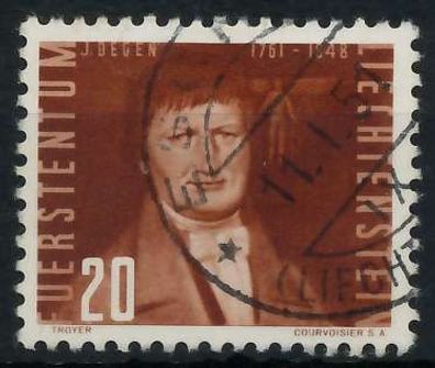 Liechtenstein 1948 Nr 259b gestempelt X133282