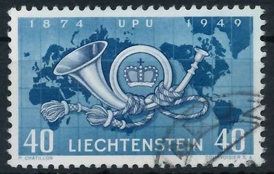 Liechtenstein 1949 Nr 277 gestempelt X1332FE