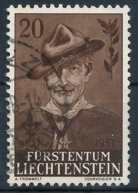 Liechtenstein 1957 Nr 361 gestempelt X13386A