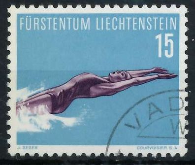 Liechtenstein 1958 Nr 365 gestempelt X1338B2