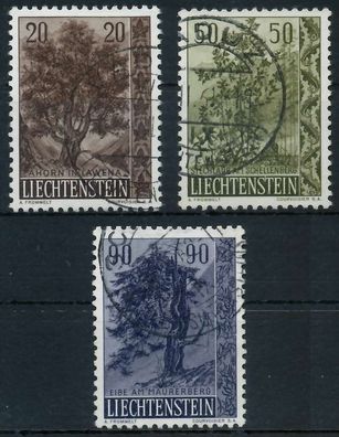 Liechtenstein 1958 Nr 371-373 gestempelt X1338F2