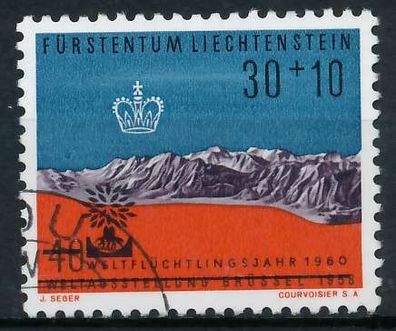 Liechtenstein 1960 Nr 389 gestempelt X1339C6