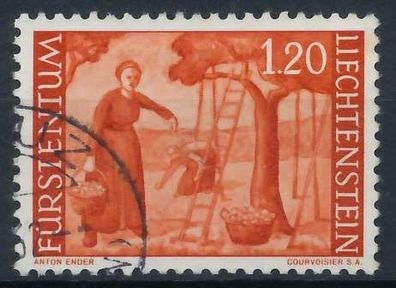 Liechtenstein 1960 Nr 396 gestempelt X1339FE