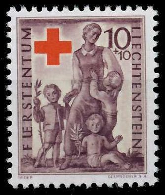Liechtenstein 1945 Nr 244 postfrisch X1391CE