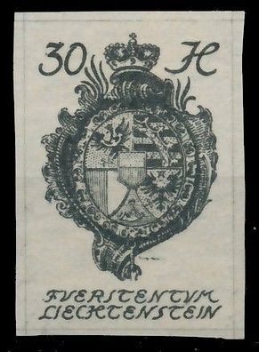 Liechtenstein 1920 Nr 22 ungebraucht X13980E