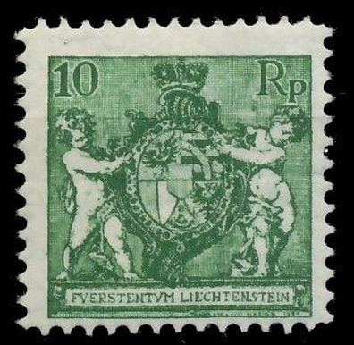 Liechtenstein 1924 Nr 63 ungebraucht X1398AA