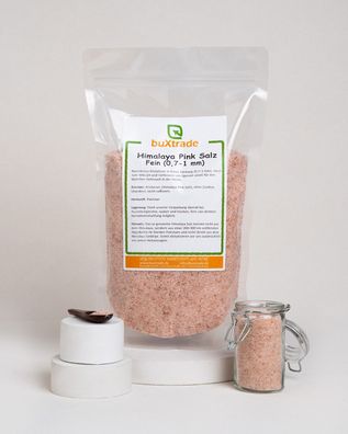 Himalaya Pink Salt Fine (0,7-1,0mm) 25 kg