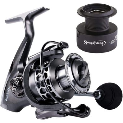 Sougayilang 13 + 1BB Spinnrolle XY3000 mit Ersatzspule