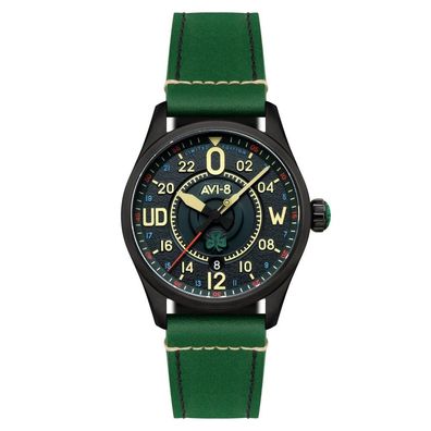Avi-8 - AV-4154-01 - Armbanduhr - Herren - Automatik - Spitfire Smirth St. Patricks