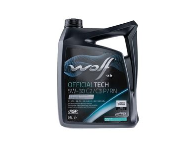 WOLF Motoröl "OfficialTech C2 / C3 P/RN" 5 l Kanister