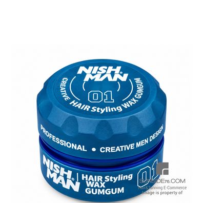 NishMan/Hair Styling Wax 01 "Gum Gum" 150ml/Haarstyling/Haarpflege