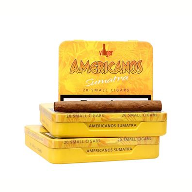 Villiger Americanos - Format: Sumatra Small Cigars Menge: 10er Packung