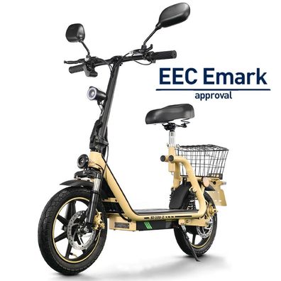 Twofish M5-ELITE leichter, altbarer elektroroller, L1E-B EEC-konformes moped (45km/h)
