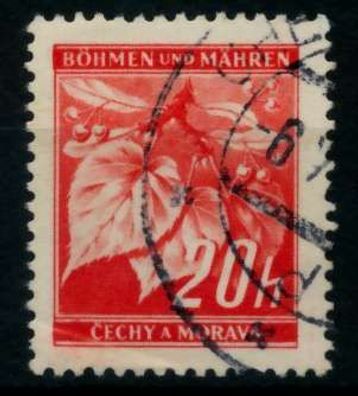BÖHMEN MÄHREN Nr 22 gestempelt X76D0E2