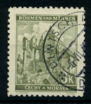 BÖHMEN MÄHREN Nr 72b gestempelt X76F1AE