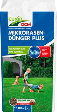 DCM Rasendünger Mikro Plus - 20 KG für 400 qm