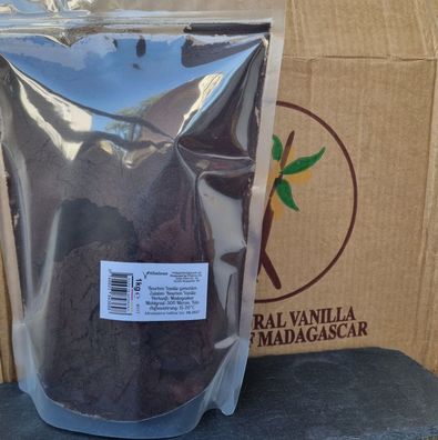 1000g Madagaskar Bourbon 1Kg Vanille gemahlen Bourbon Vanillepulver