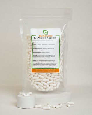L-Arginin Kapseln 100 g