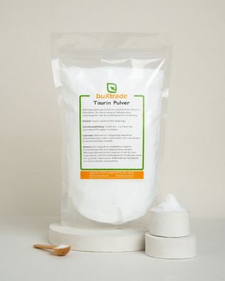 Taurin - 100% reines Pulver 1 kg