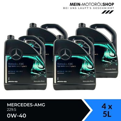 Mercedes-AMG 0W-40 229.5 4x5 Liter