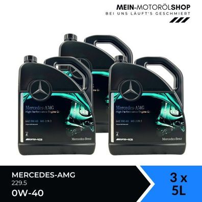 Mercedes-AMG 0W-40 229.5 3x5 Liter