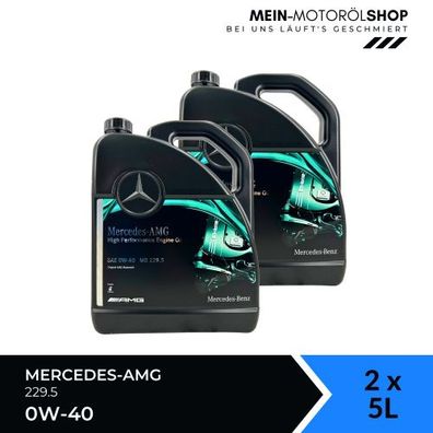Mercedes-AMG 0W-40 229.5 2x5 Liter