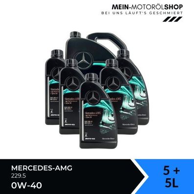Mercedes-AMG 0W-40 229.5 5 + 5 Liter