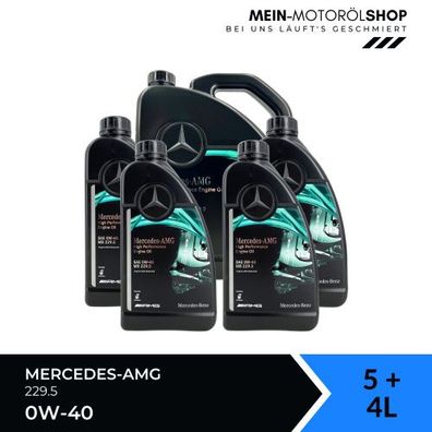 Mercedes-AMG 0W-40 229.5 5 + 4 Liter