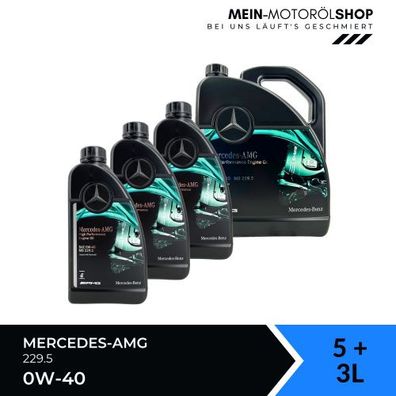 Mercedes-AMG 0W-40 229.5 5 + 3 Liter