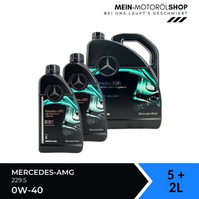 Mercedes-AMG 0W-40 229.5 5 + 2 Liter