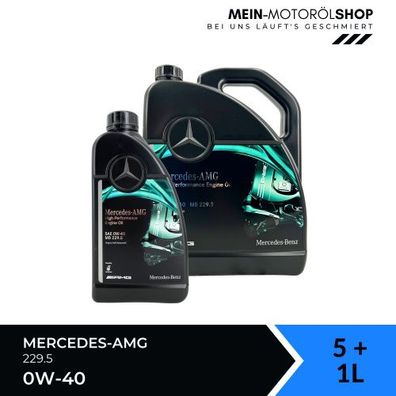 Mercedes-AMG 0W-40 229.5 5 + 1 Liter