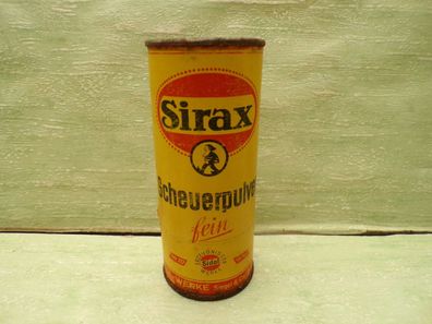 ALT Sirax Scheuerpulver fein Sidol Werke Siegel & Co Köln 265gr OVP Dose Nr 10
