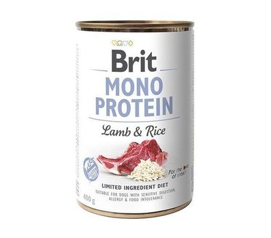BRIT MONO Protein LAMB & RICE 400 g Dose