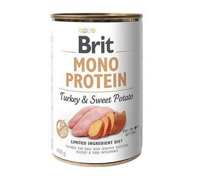 BRIT MONO Protein TURKEY & SWEET POTATO 400 g Dose