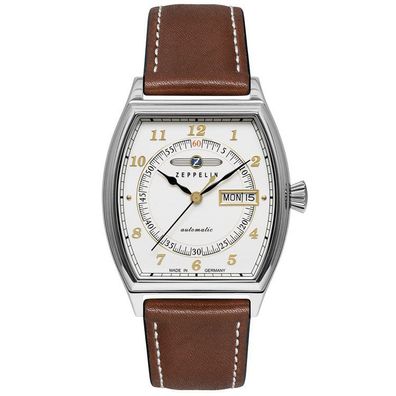 Automatic - Zeppelin Metropolis - Day Date braun