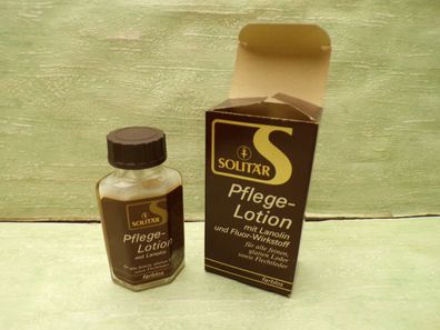 ALT Solitär Pflegelotion Lanolin Fluor Moderne Lederpflege Mainz 50ml 540-1 farblos