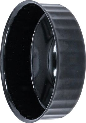 Ölfilterkappe 76 mm x 30 Rillen
