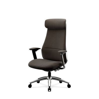 Brauner, gepolsterter Chefsessel: Command