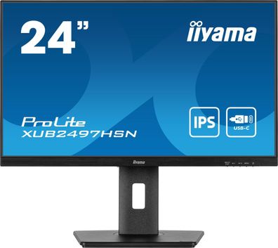 XUB2497HSN-B2 24IN FHD IPS MONI 1920X1080 300CD USB-C DOCK 1MS