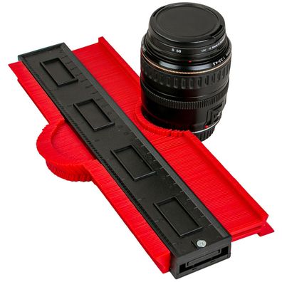 Konturenlehre 27,5cm Abtast-Schablone Profillehre Messgerät Lineal Kontur