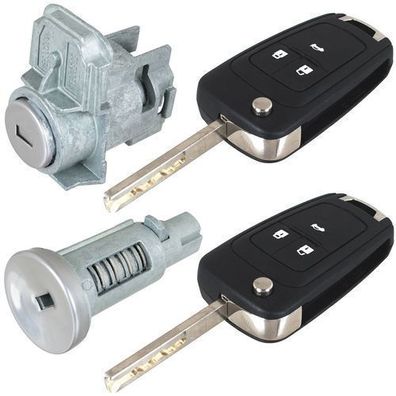 Opel Vectra C 02-09 Türschlosseinsatz vorne links + Zündschlosseinsatz