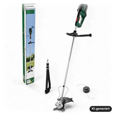 Bosch AdvancedBrushCut 36V-23-750 Akku-Freischneider mit Messer und Fadenspule,
