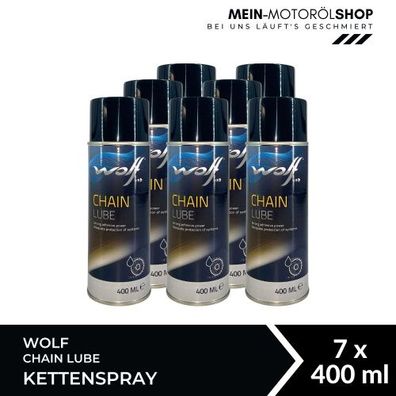 Wolf Chain Lube Kettenspray 7x400 ML