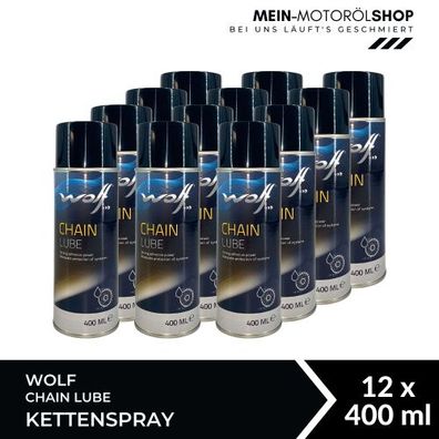 Wolf Chain Lube Kettenspray 12x400 ML