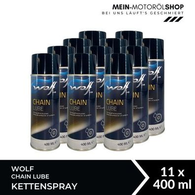Wolf Chain Lube Kettenspray 11x400 ML