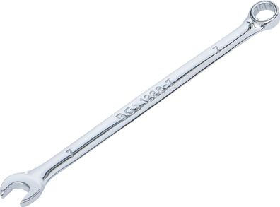 Maul-Ringschlüssel, extra lang, 7 mm
