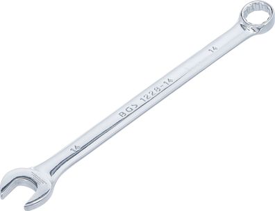Maul-Ringschlüssel, extra lang, 14 mm