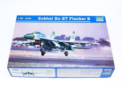 Trumpeter Su-27 Flanker- B 9362224 in 1:32 Trumpeter 02224 Bausatz 2224