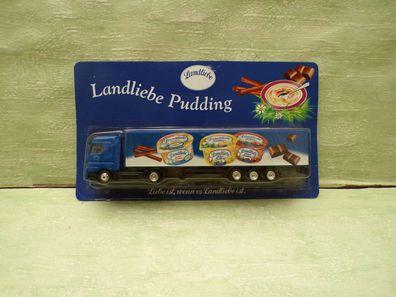 Landliebe Pudding Liebe ist es wenn es Landliebe ist Actros Mercedes LKW Truck